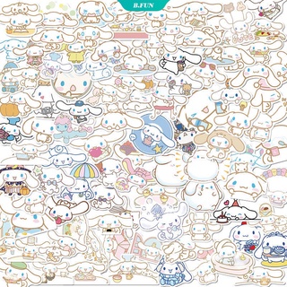 Ready stock 50/100/500 HelloKitty Melody Kuromi Cinnamoroll Sanrio-Pegatina De Regalo De Dibujos Animados [Divertido] (1)