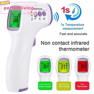 【perfectliving】Infrared Forehead Thermometer Non Touch Digital Lcd Full Body Termometro Fever