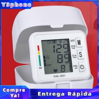 monitor de presión arterial sin voz lcd pantalla digital equipo médico 1 juego