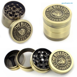 GL Vintage Alloy 3Layers/4Layers Herb Grinder Weed Tobacco Crusher Hand Muller