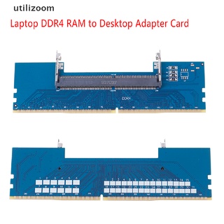 utilizoom portátil ddr4 ram a escritorio adaptador de tarjeta probador de memoria así dimm a ddr4 convertidor venta caliente (1)