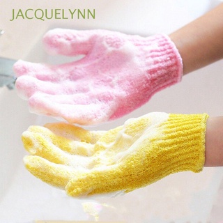 jacquelynn venta caliente guantes de baño color aleatorio tomar una ducha guantes de ducha de limpieza de baño espuma ducha exfoliante espuma masaje luofah exfoliante resistencia exfoliante cuerpo/multicolor