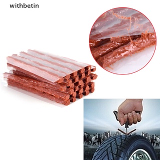 Wbein Lots 10 piezas Kit de recuperación de pinchazos para neumáticos de coche sin tubo de sello de tira de pinchazos.