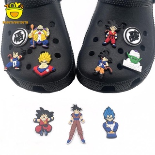 Nuevo llavero De Pvc Jibbitz con dibujos animados Naruto Para zapatos decoración