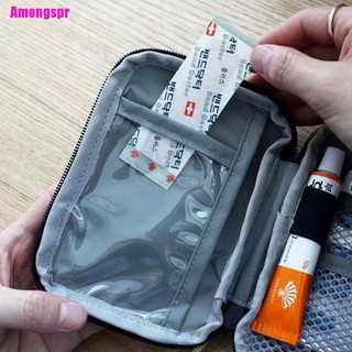 amongspr bolsa de primeros auxilios portátiles para el hogar/viaje/campamento/bolsa para kit de emergencia/supervivencia (9)
