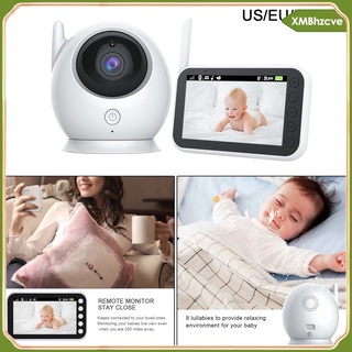 wifi ip video baby monitor niñera cámara visión nocturna para padres enchufe de la ue (2)