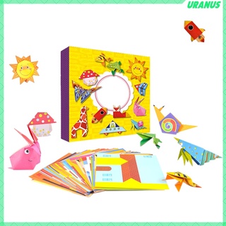 [uranus] Juego De Papel Origami Para niños 108 pzas diseño plegable De Papel con diseño De 54 libros