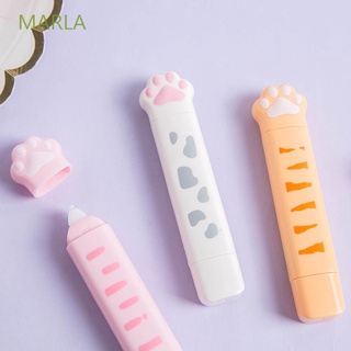 MARLA Cat Claw Shape Dot Glue Tape Practical Stationery Correction Tape School Supply Cute Corrector Kawaii Correction paper