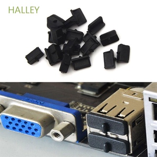HALLEY suave USB Plug Protector de silicona a prueba de polvo puerto USB cubierta A1 ordenador portátil de goma hembra Jack interfaz antipolvo tapa/Multicolor