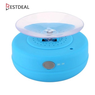 Wireless Speaker Portable Waterproof Shower Speaker for phoneBlue (2)