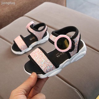๑❅✥zapatos para bebés de un año y medio para bebés zapatos de primavera y verano sandalias de 1-2 años 1-Tes