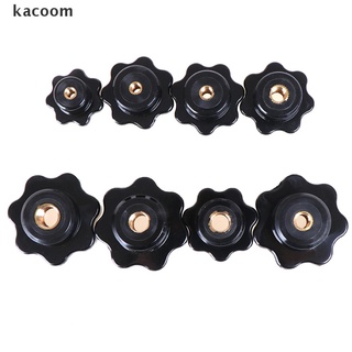 Kacoom M5/M6/M8/M10/M12 Female Thread Seven Star Shaped Head Clamping Nuts Knob CL (4)
