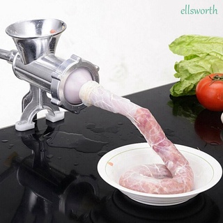 Ellsworth picadora de aleación de aluminio Manual de Pasta fabricante de carne molinillo operado a mano salchicha cocina fideos Manual herramientas de cocina del hogar/Multicolor