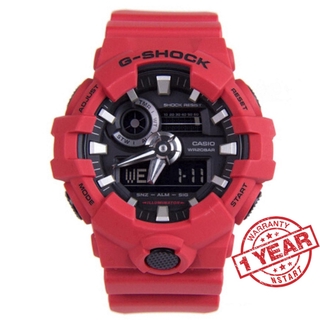 Casi0 G-Shock rojo reloj de pulsera hombres deporte relojes de cuarzo GA-700-4A
