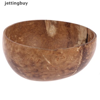 [Jettingbuy] cuenco orgánico ecológico de coco hecho a mano de coco Natural cáscara de coco caliente