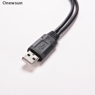 [Onewsun] Usb 2.0 A macho A 2 Dual USB hembra Jack Y Splitter Hub Cable adaptador Cable de venta caliente