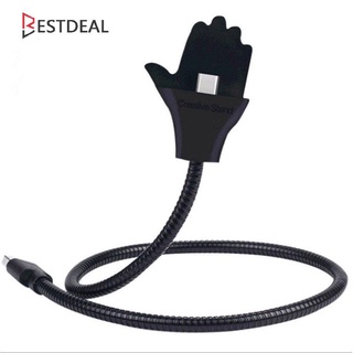 Palm Support Data Line Apple Interface Flexible Charging Cable Holder