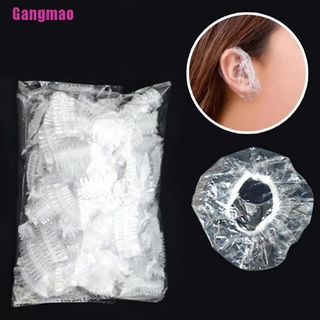[Gangmao] 100pcs Waterproof Ear Cover Bath Shower Salon Ear Protector Hair Dyeing Earmuffs