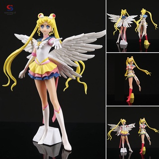 Sailor Moon Modelo Anime Figura Coleccionable Lindo Coche Interior Pastel Decoración Superior Para Fans