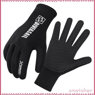 3mm Neoprene Wetsuit Gloves Swimming Surf Gloves Surfing Five Finger