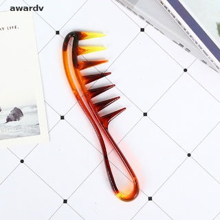 ADV Wide Tooth Shark Plastic Comb Curly Hair Salon Hairdressing Comb Massage . (8)