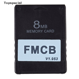 [topspecial] fmcb free mcboot card v1.953 para cualquier fat ps2 playstation2 tarjeta de memoria opl.