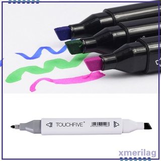 Dual Tip Art Markers, Artist Art Permanent Alcohol Markers - Sketching Markers for Drawing, Sketching, Coloring and Highlighting