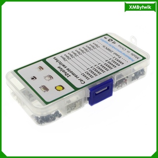 250pc/set 10 Types Micro Tactile Push Button Tact Kit TV Audio Equipment
