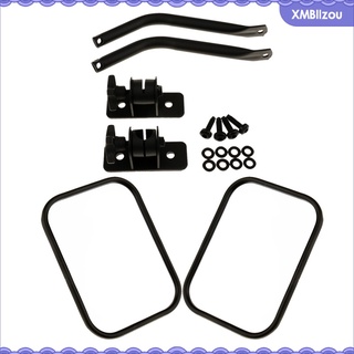2 Pieces Left & Right Quick Release Mirrors Kit