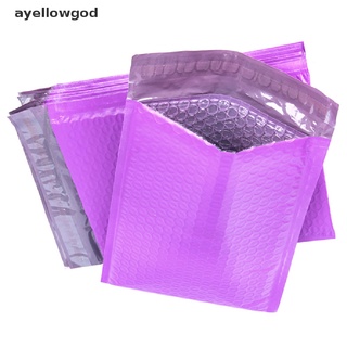 [ayellowgod] 10pcs 7x9.8 en poly bubble mailer púrpura auto sellado sobres acolchados/bolsas de correo [ayellowgod]