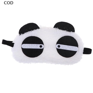 [COD] Cute Panda Sleeping Face Eye Mask Blindfold Shade Travel Sleep Cover Light White HOT