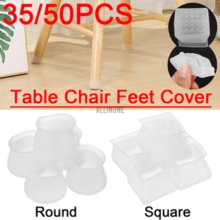 35/50x mesa silla pies cubierta tapas de silicona muebles pierna almohadilla Protector de piso (1)