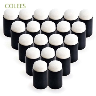 COLEES 10pcs/set Painting Sponge Crafts Art Tools Finger Painting Drawing Staining Card Making Paint Kids Inking Painting Tool