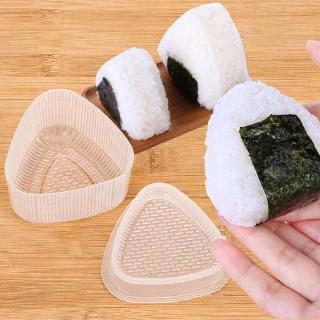 Nuevo triángulo bola de arroz fabricante de molde/molde de Sushi/Bento Maker molde DIY herramienta/Sushi Rolling Roller/DIY Sushi Mat cocina Bento accesorios (3)