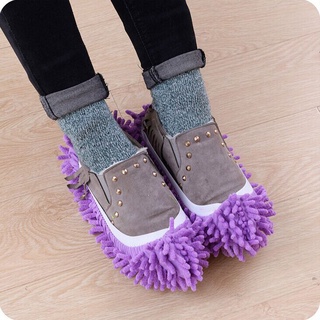 Kpgy 1 Par De chinela/cubierta Para pulir el piso Para limpieza De polvo/zapatos De pies