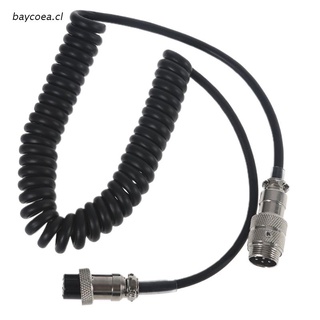 bay 8Pin Mic Extension Cable for Kenwood Radio MC-47 MC-43s Mic Cord Replacement
