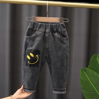 2021 niños nueva moda negro cuadrado jeans cómodo moda skinny jeans niños de 12 meses a 5 años de edad algodón cómodo pantalones
