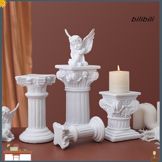figura ángulo de columna bi vintage decoración de jardín resina querubín ángeles en pilar romano para juguete de arena
