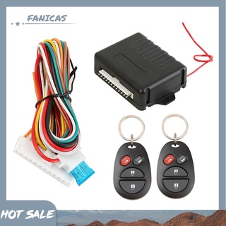Fanicas - Kit de cerradura de puerta Central para coche, sistema de alarma de entrada sin llave 410/T123