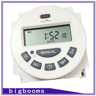 [BigRooms] Temporizador de temporizador eléctrico por hora eléctrico semanal interruptor de temporizador Digital