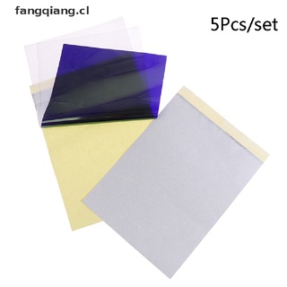 【fangqiang】 5Pcs/Set Tattoo Transfer Paper Stencil Carbon Thermal Copier Tracing Hectograph [CL]