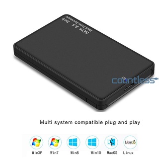 [caliente] Caja de disco duro USB de 5Gbps SATA HDD SSD móvil externo Case-COU (8)
