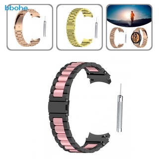 [Bbohe] Portable Watch Strap Adjustable Stainless Steel Wrist Strap Wear Resistant