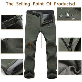 [Craftserise] pantalones tácticos tácticos para hombre, impermeables, para acampar al aire libre, senderismo