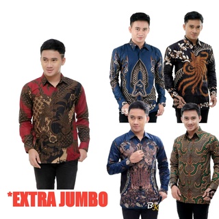 Alfi Gallery - camiseta Jumbo Batik | Talla extra JUMBO manga larga hombres camisa (1)