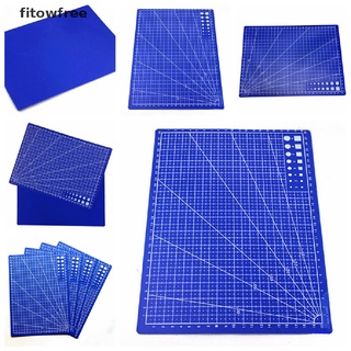 fitow a4 corte nuevo craft mat impreso línea cuadrícula escala placa cuchillo cuero tablero de papel libre