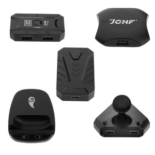 Mobile Gaming Keyboard Mouse Gamepad Adapter Bluetooth USB Hub Converter (7)