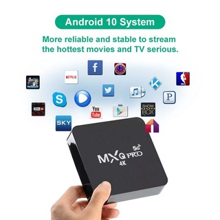Tv Box Smart 4k Pro 5g 4gb / 64gb Wifi Android 10.1 Tv Box Smart MXQ PRO 5G 4K para US UK AU EU BUBBLE01 (5)