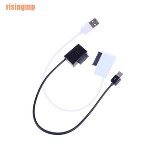 Risingmp (¥) USB a 13 pines Slim SATA/IDE convertidor CD DVD Rom Cable de unidad óptica adaptador