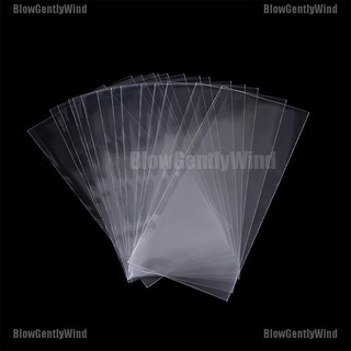 BlowGentlyWind 100pcs Currency Paper Money Bill Sleeves Holders Protector 8.5*17.5cm BGW